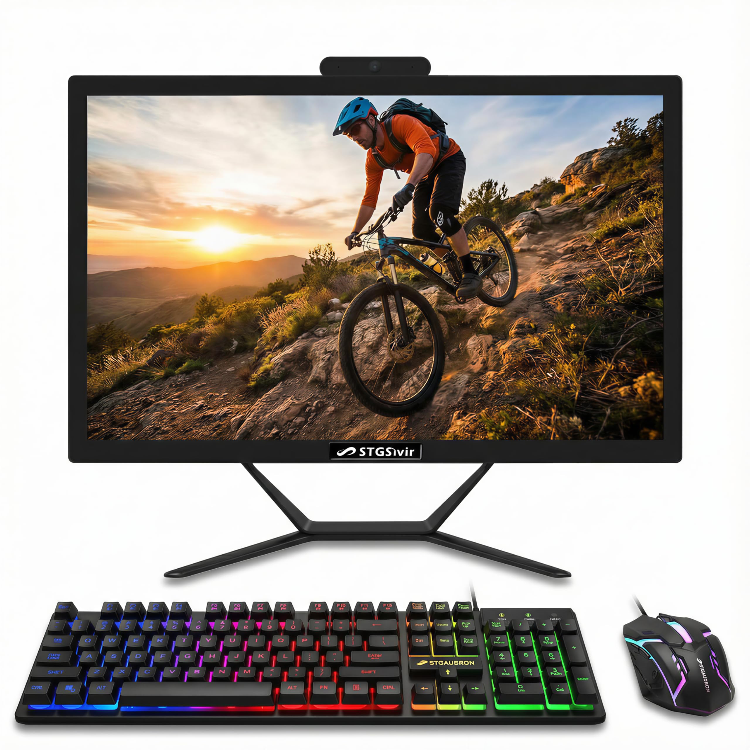 Amazon.com: STGSivir All in One Desktop, 22-inch FHD Display